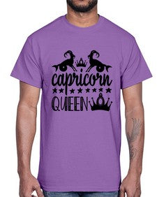 Capricorn queen 195#- capricorn- Cotton Tee