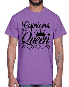 Capricorn queen 196#- capricorn- Cotton Tee