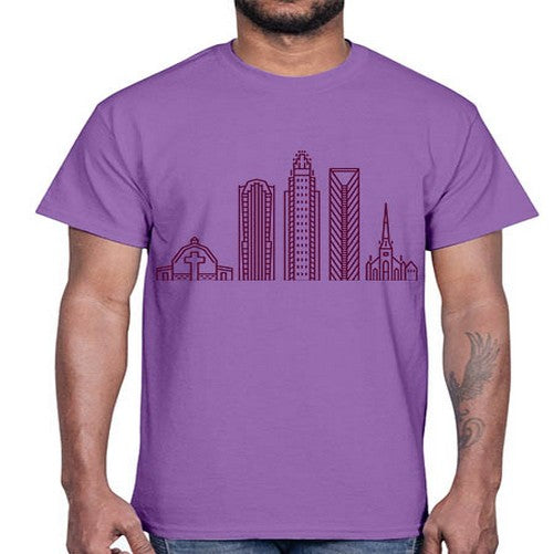 CharlotteNC 559#- cities- Cotton Tee