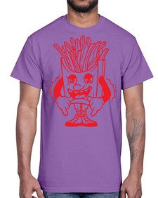 Charming friends 74#- cartoon food- Cotton Tee