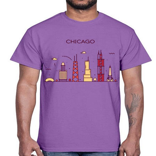 Chicago 572#- cities- Cotton Tee