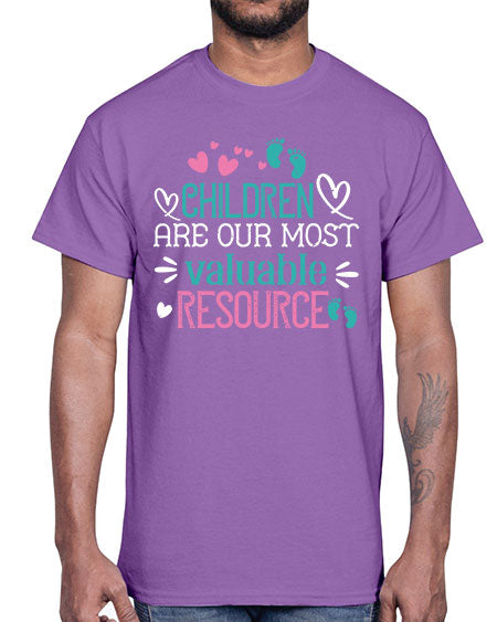 Children are our most valuable resource Style 55#- kids- Cotton Tee