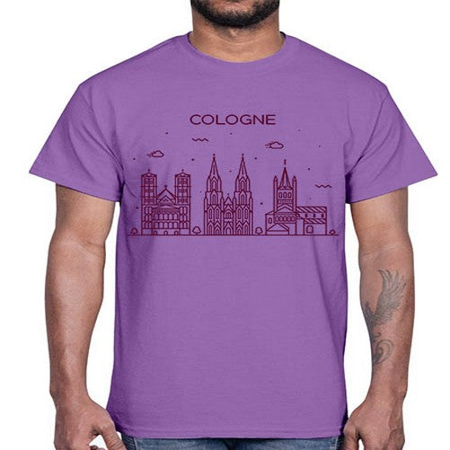 Cologne 593#- cities- Cotton Tee