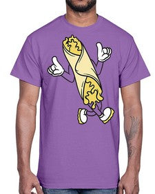Cool kebab 76#- cartoon food- Cotton Tee