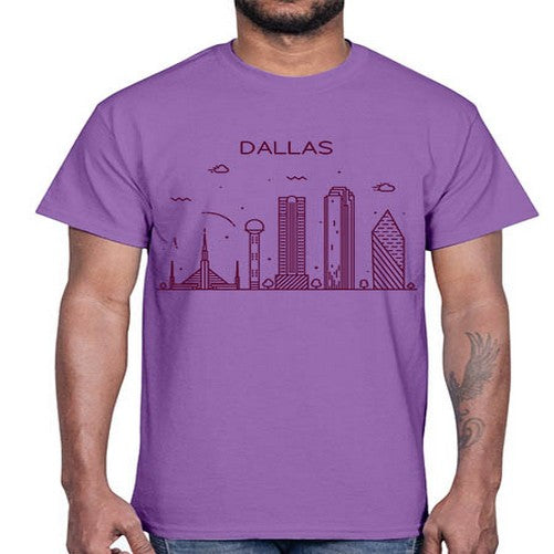 Dallas 643#- cities- Cotton Tee