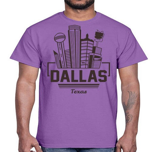 Dallas 645#- cities- Cotton Tee