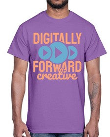 Digitally Forward Creative 17#- internet- Cotton Tee