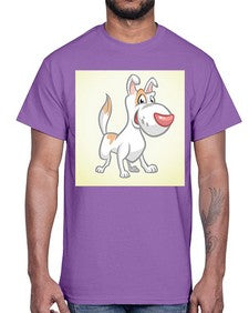 dog 114#- dogs- Cotton Tee