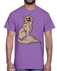dog 98#- dogs- Cotton Tee