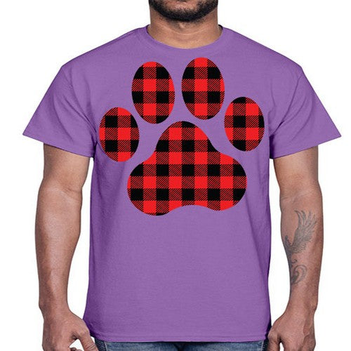 Dog Paw Style 94#- dogs- Cotton Tee