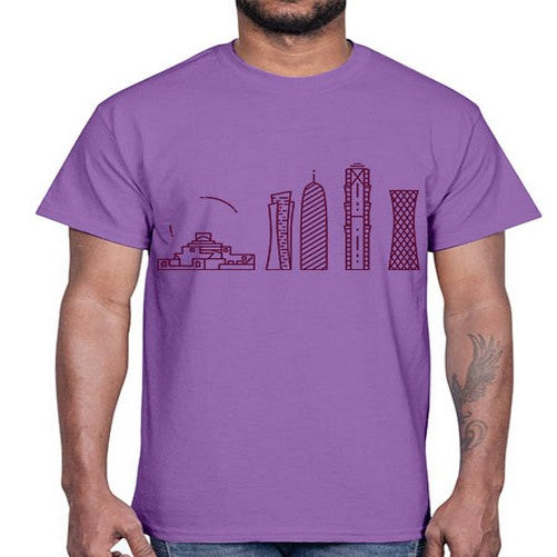 Doha 672#- cities- Cotton Tee