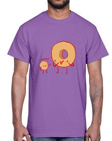 Donuts 5#- cartoon food- Cotton Tee