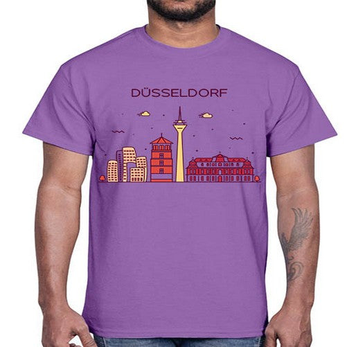 Dusseldorf 698#- cities- Cotton Tee