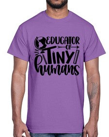 Educator Of Tiny Humans Style 744#- teacher- Cotton Tee