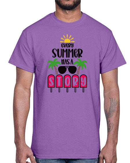 Every Summer Has A Story Style 46#- summer- Cotton Tee