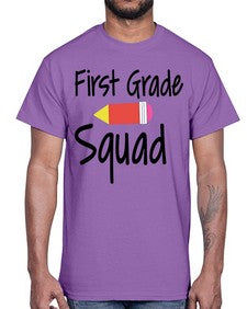 First Grade Squad 154#- first grade- Cotton Tee