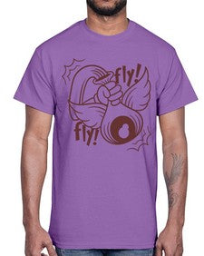 Fly 125#- cartoon general- Cotton Tee