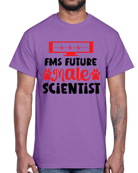 Fms Future Male Scientist 270#- general science- Cotton Tee