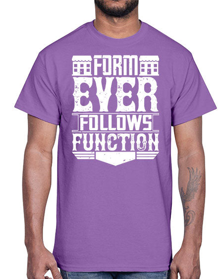 Form ever follows function Style 163#- architect- Cotton Tee