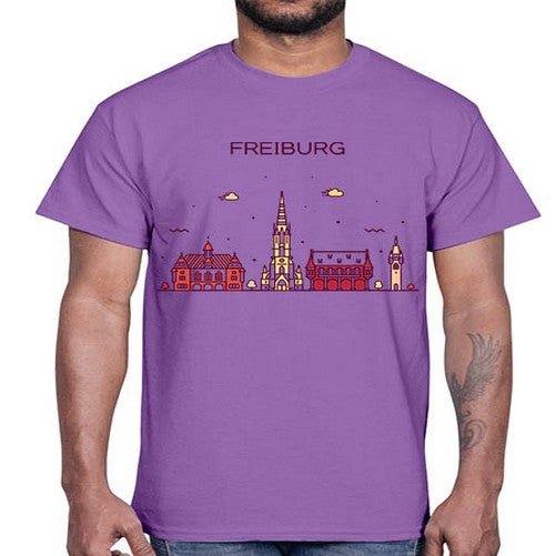 Freiburg 748#- cities- Cotton Tee