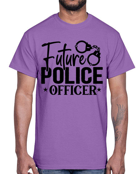 Future Police Officer 315#- kids- Cotton Tee
