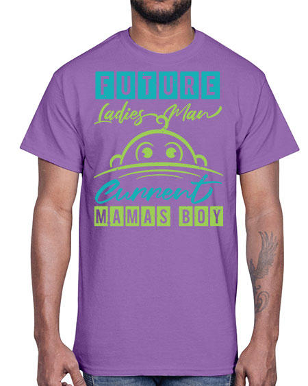Future ladies man Style 80#- baby shower- Cotton Tee