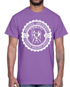Gemini 12#- gemini- Cotton Tee