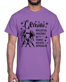 Gemini 217#- gemini- Cotton Tee