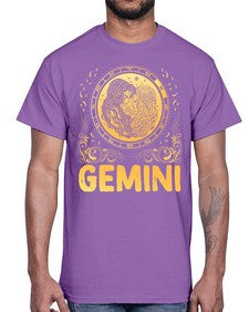 Gemini 234#- gemini- Cotton Tee