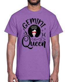 Gemini queen 233#- gemini- Cotton Tee