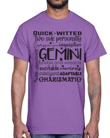 Gmini 567#- gemini- Cotton Tee