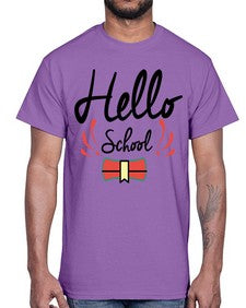 Hello School 319#- general school- Cotton Tee