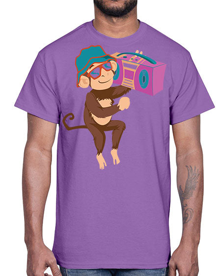 Hiphop Monkey 6#- monkey- Cotton Tee