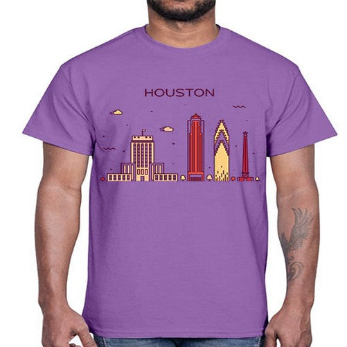 Houston 911#- cities- Cotton Tee