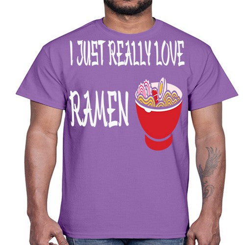 I Just Love Ramen Japanese Anime 238#- anime- Cotton Tee