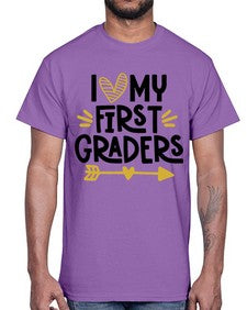 I Love My First 365#- first grade- Cotton Tee