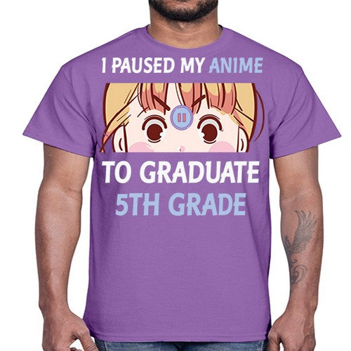 I Paused My Anime To Anime 243#- anime- Cotton Tee