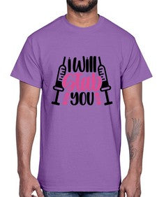 I Will Stab You Style Style 930#- nurse- Cotton Tee