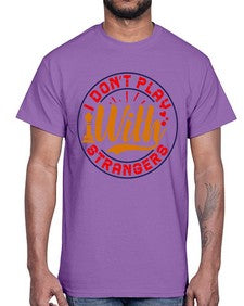 I dont play with strangers 106#- chess- Cotton Tee