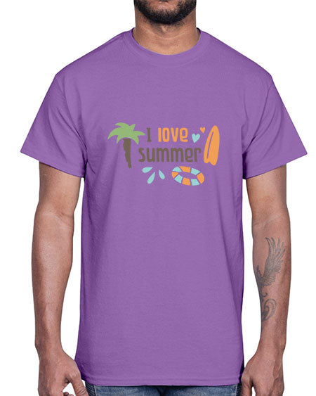 I love summer 91#- summer- Cotton Tee