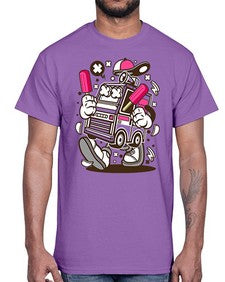 Ice Cream Truck 1173#- ice cream- Cotton Tee
