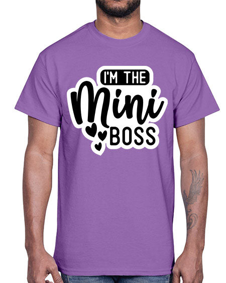 Im The Mini Boss 350#- baby- Cotton Tee