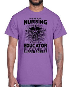 Im a nursing Style 227#- nurse- Cotton Tee
