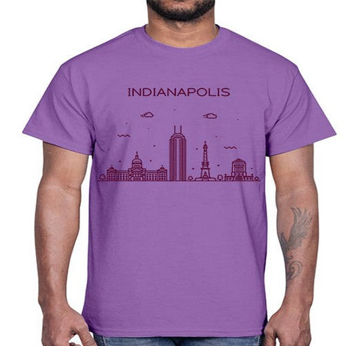 Indianapolis 947#- cities- Cotton Tee