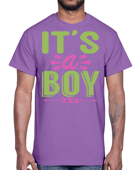 Its A Boy Style 130#- baby- Cotton Tee