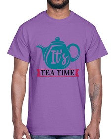 Its Tea Time 1240#- tea- Cotton Tee