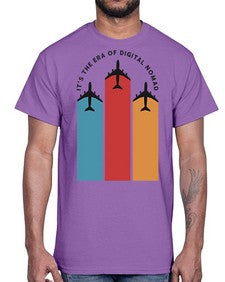 Its the Era of Digital Nomad 10#- internet- Cotton Tee