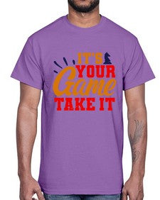 Its your game Take it 128#- chess- Cotton Tee