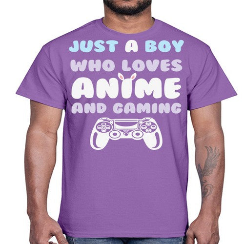 Just A Boy Who Loves 261#- anime- Cotton Tee