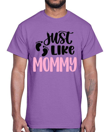 Just Like Mommy Style 358#- baby- Cotton Tee